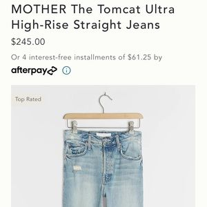 Mother Superior Tomcat Distressed Jeans 31
